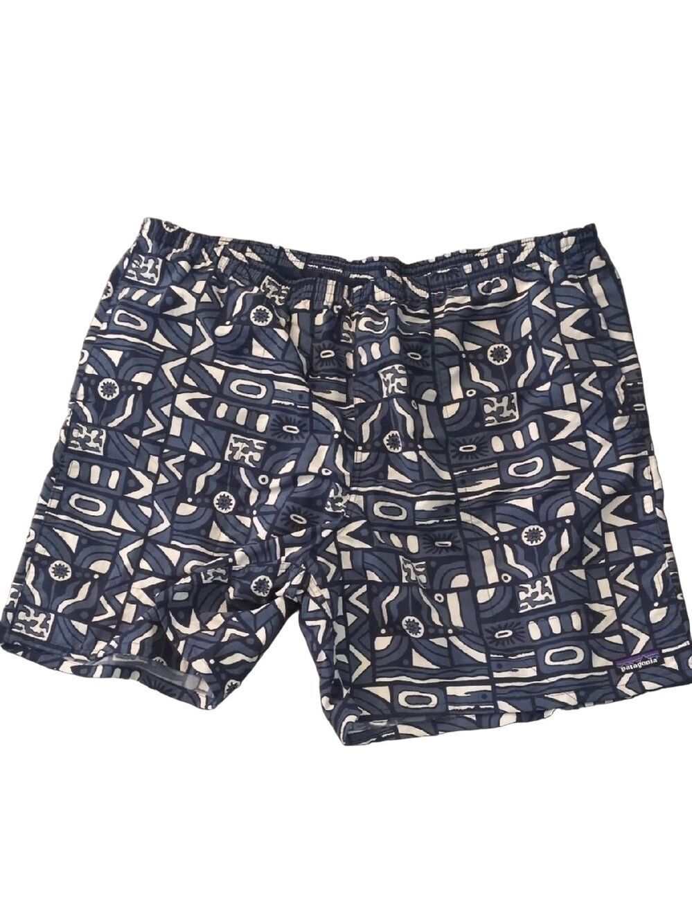 Patagonia Baggies Longs 7" New Visions New Navy Size XXL